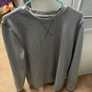 George Men's Crewneck Sweater in Gray